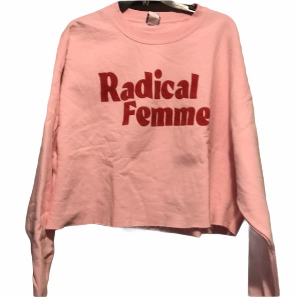 1 LEFT!  NEW Graphic Radical Femme JunkFood crop - Picture 6 of 8